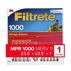 Filtrete 23 in. W X 23 in. H X 1 in. D Polypropylene 1000 MPR Pleated Allergen Air Filter 1 pk