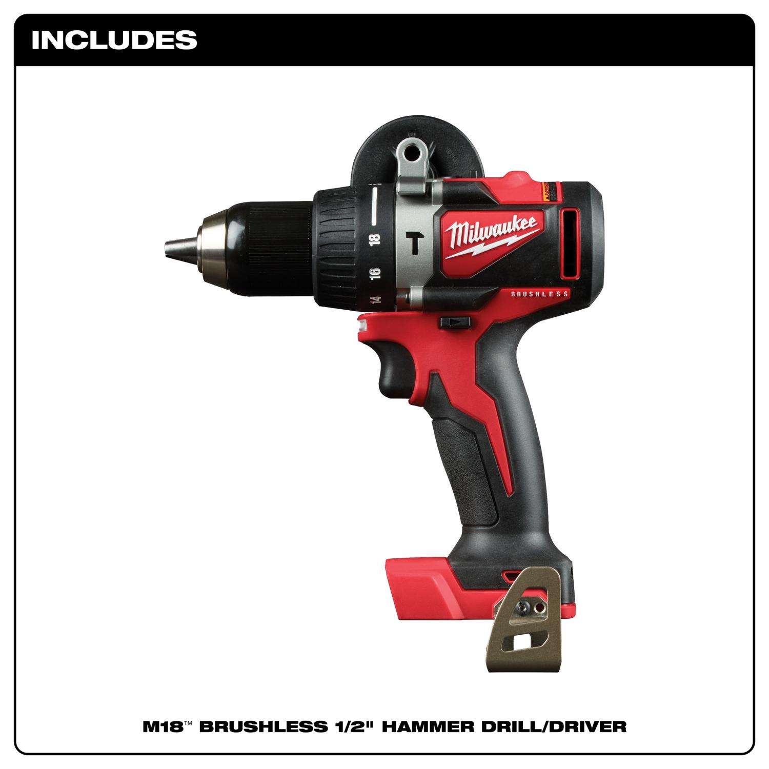 Brushless hammer drill milwaukee sale