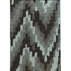 Linon Home Decor 9.5 ft. W X 6.5 ft. L Multi-Color Polypropylene Accent Rug