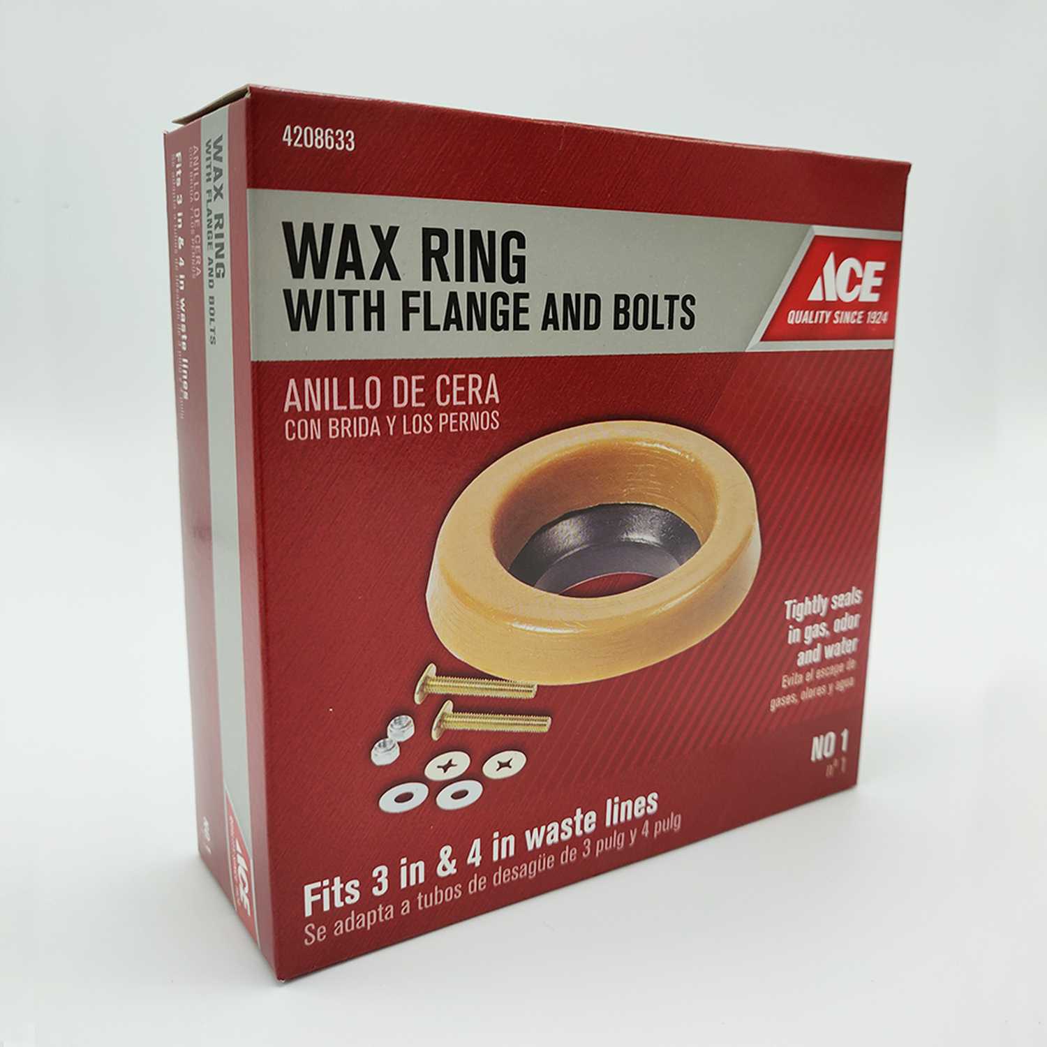 Ace Toilet Bowl Gasket with Wax & Flange - Ace Hardware