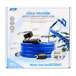 Camco 5/8 in. D X 12 ft. L Heavy Duty Premium Grade Heated Hose
