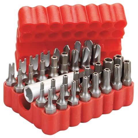 7Piece Tamperproof Torx Bit Set in Holder Carded