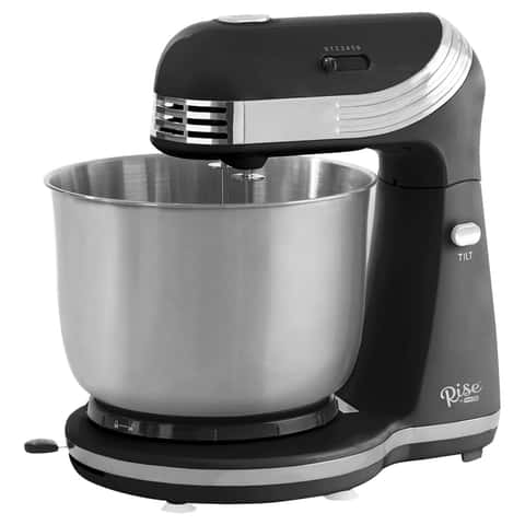 Rise by Dash Black 3 qt. cap. 6 speed Stand Mixer - Ace Hardware