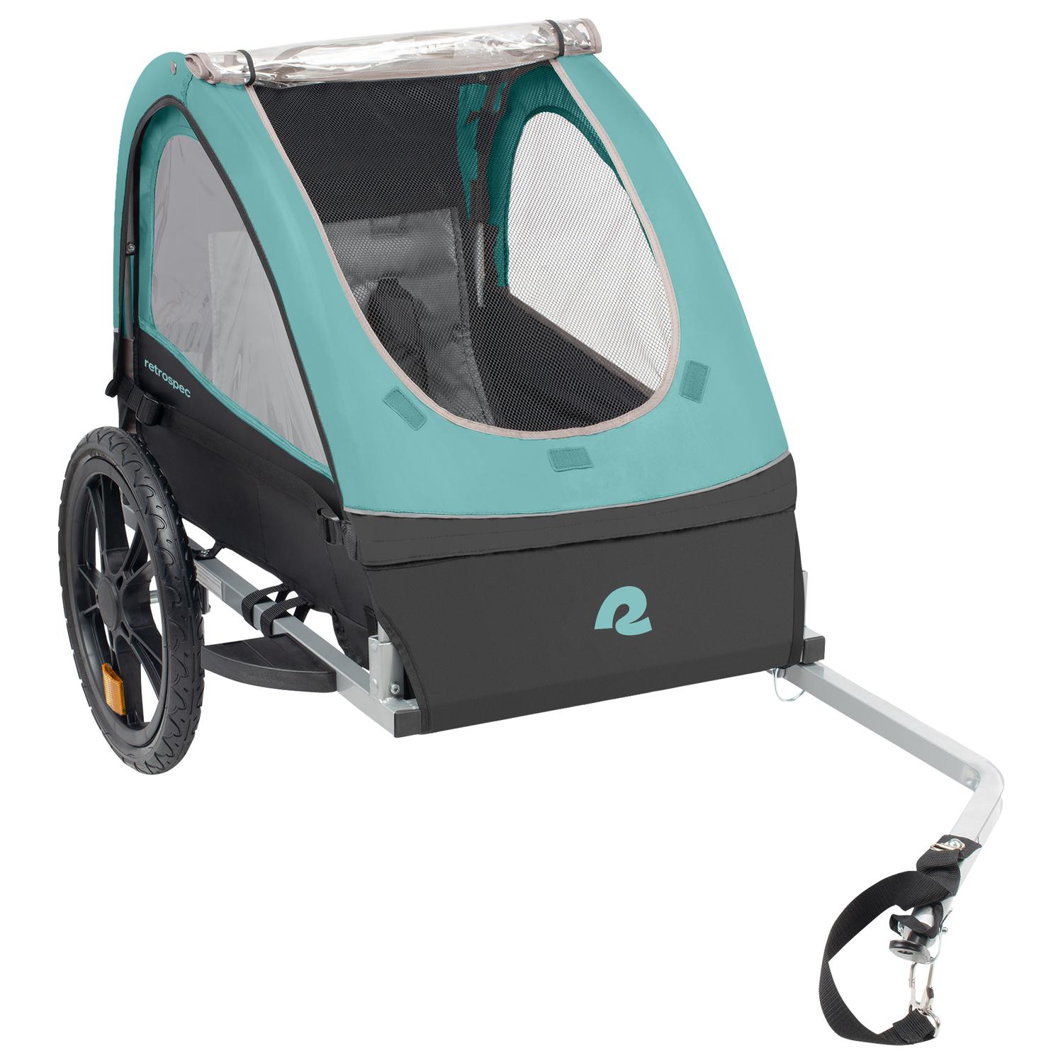 Retrospec Rover Fabric/Steel Child Trailer 40 lb Blue Ridge Sansujyuku sansujyuku.com