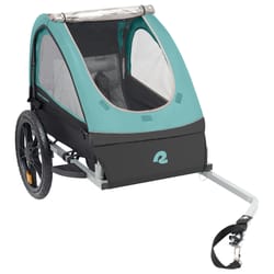 Retrospec Rover Fabric/Steel Child Trailer 40 lb Blue Ridge