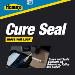 Homax Cure Seal Gloss Clear Water-Based Sealer 1 gal