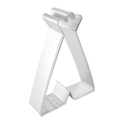 R&M International Corp International Corp 4 in. L Teepee Cookie Cutter Silver 1 pc