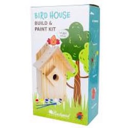 Backyard Essentials 10 in. H X 6 in. W X 6.5 in. L Wood Bird House