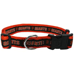 Pets First Team Colors San Francisco Giants Nylon Dog Collar X-Large