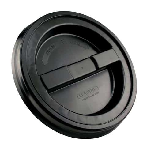 Black Plastic Bucket Lid for 3 1/2 & 5 Gal Buckets