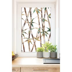 Artscape Multicolored Glass Bamboo Indoor Window Film 24 in. W X 36 in. L