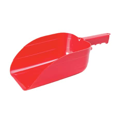 Little Giant Plastic Red 5 pt Feed Scoop - Ace Hardware