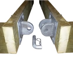 Multinautic Silver Galvanized Steel Connector Hinge