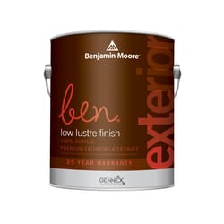 Benjamin Moore  Ben  Low Luster  Tintable Base  Base 4  Paint  Exterior  1 gal. 