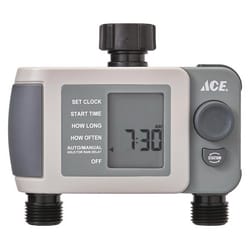 Ace Programmable 2 Zone Digital Water Timer