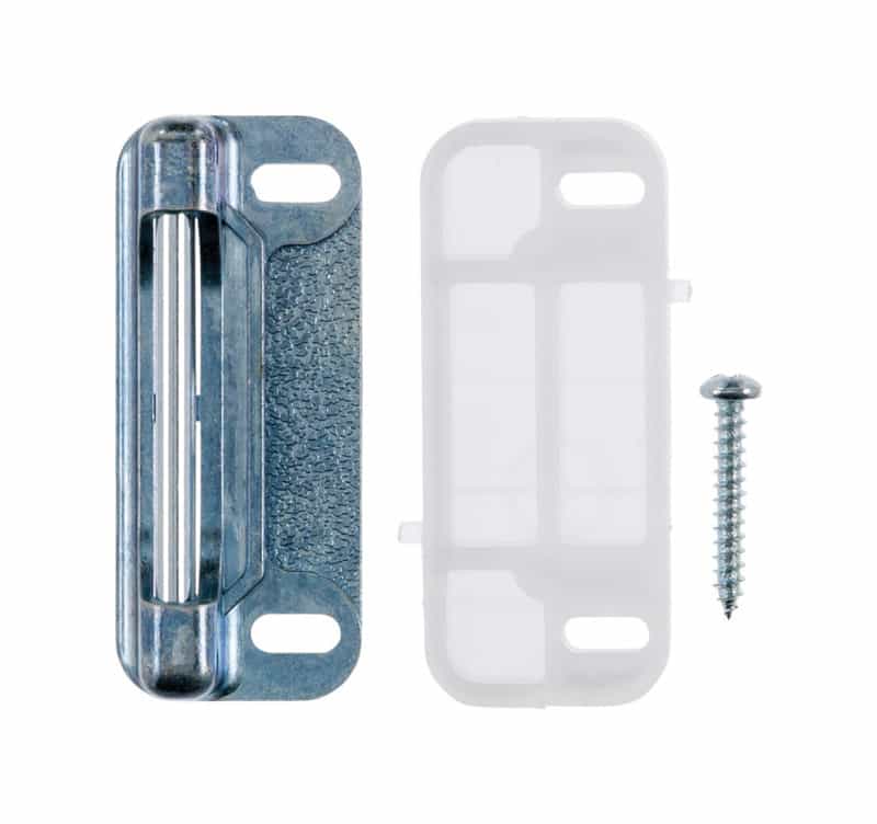 Ace ZincPlated Silver Aluminum Screen/Storm Door Strike 1 pk Ace