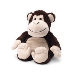 Warmies Monkey Stuffed Animal Brown