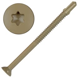 Screw Products ROCO No. 14 X 3.75 in. L Star Low Profile Head Construction Screws 1 lb 28 pk