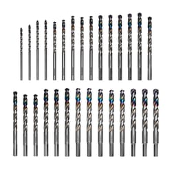 Diablo Metal Demon Stainless Steel Drill Bit Set 3-Flat Shank 1 pk