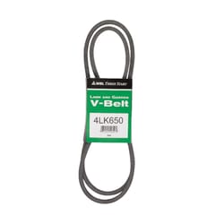 Mitsuboshi Super KB Standard V-Belt 0.5 in. W X 65 in. L For Riding Mowers