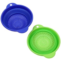 Chef Craft Assorted Plastic Collapsible Colander