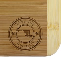 Totally Bamboo 11 in. L X 8.75 in. W X 0.59 in. Bamboo Cutting Board