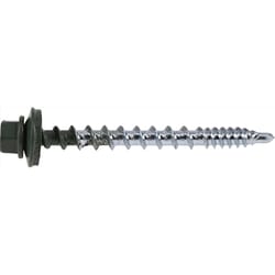 HILLMAN Power Pro No. 10 Ga. X 2 in. L Hex Drive Washer Head Coarse Roofing Screws