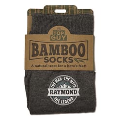 Top Guy Raymond Men's One Size Fits Most Socks Gray