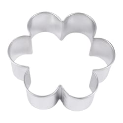 R&M International Corp International Corp 3 in. W X 3 in. L Scalloped Cookie Cutter Silver 1 pc