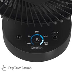 Honeywell QuietSet 5 13 in. H 5 speed Oscillating Table Fan