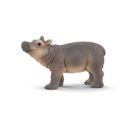 Schleich Wild Life Baby Hippopotamus Toy Black/Beige