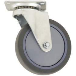 Titan 4 in. D Swivel Thermoplastic Rubber Caster 250 lb 1 pk