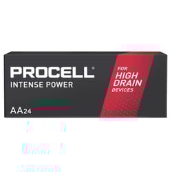 Procell Intense Alkaline AA 1.5 V 3.112 mAh Primary Battery PX1500 24 pk