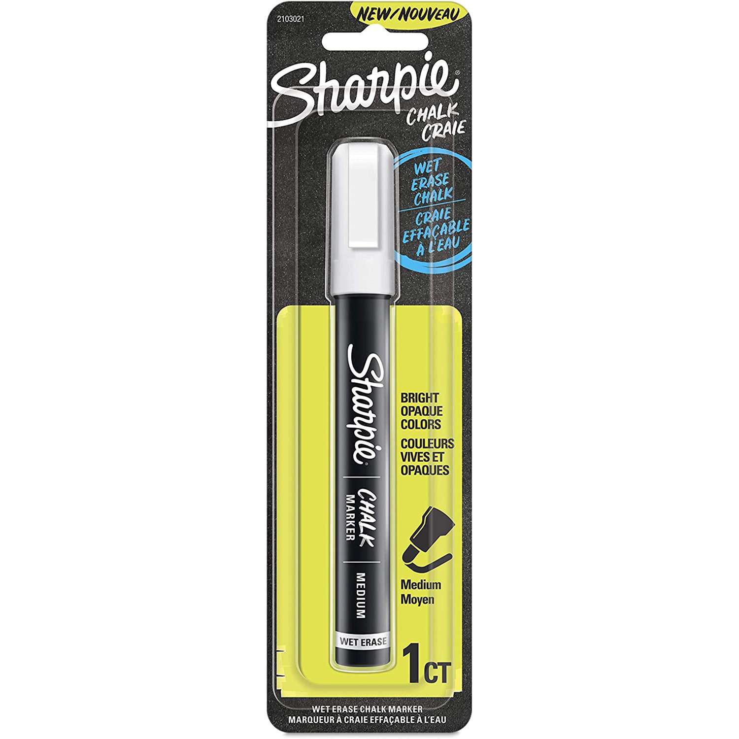 Remarkable cling Adulthood Sharpie White Medium Tip Chalk Marker 1 pk - Ace Hardware