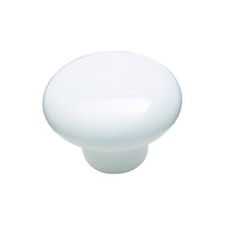 Amerock Allison Round Cabinet Knob 1-1/2 in. D 1-1/16 in. Gloss 1 pk