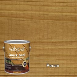 Valspar Quick Seal Semi-Transparent Pecan Oil-Based Exterior Stain 1 gal