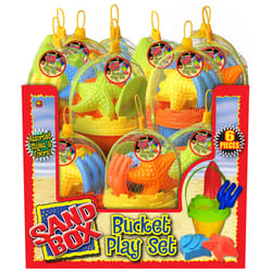 Sand Box Sand Toys Plastic 6 pc
