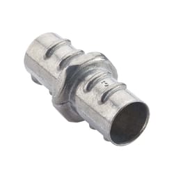 Halex 1/2 in. D Zinc Screw-In Coupling For FMC 1 pk