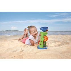 Hape Double Sand And Water Wheel Multicolored 2 pc