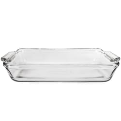 Anchor Hocking Oven Basics 11 in. W X 17 in. L Baking Dish Clear