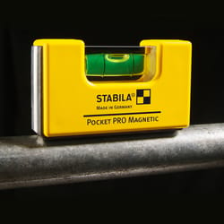 STABILA 3 in. Aluminum Magnetic Pocket Level 1 vial