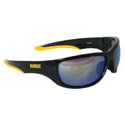 DeWalt Dominator Safety Glasses Yellow Lens Black/Yellow Frame 1 pc