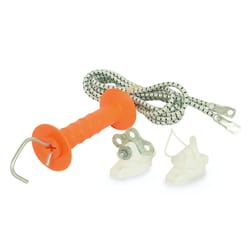 Gallagher Electric Bungee Gate Kit Orange/White