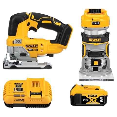 DEWALT XR 2-Tool 20-Volt Max Brushless Power Tool Combo Kit with Soft Case  (2-Batteries and charger Included) in the Power Tool Combo Kits department  at