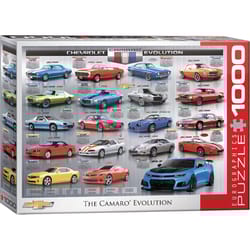 Eurographics Chevrolet The Camaro Evolution Jigsaw Puzzle Multicolored 1000 pc