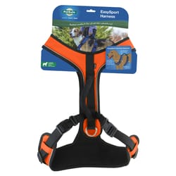 PetSafe EasySport Orange/Black Harness Nylon Dog Harness Large