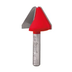 Freud 1 in. D X 1/8 in. X 2 in. L Carbide Lettering Router Bit