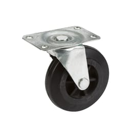 Apex 4 in. D Swivel Caster Plastic 1 pk