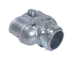 Sigma Engineered Solutions 3/8 in. D Die-Cast Zinc Duplex Connector For AC, MC and FMC/RWFMC 1 pk