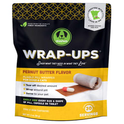 Stashios Wrap-Ups Peanut Butter Grain Free Pill Pockets For Dogs 2 oz 1 pk